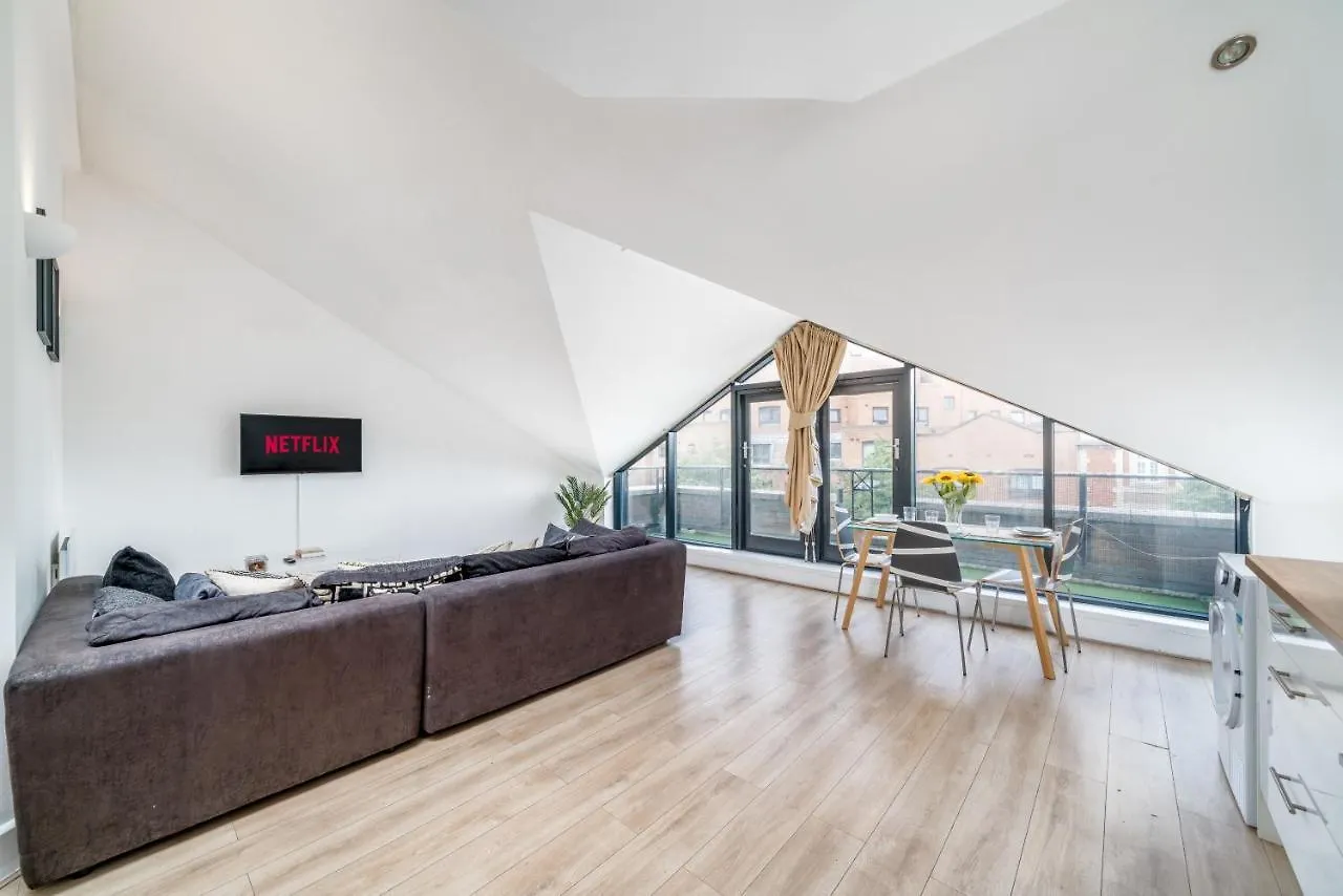 Modern 1 Bedroom City Penthouse Apartment London Egyesült Királyság